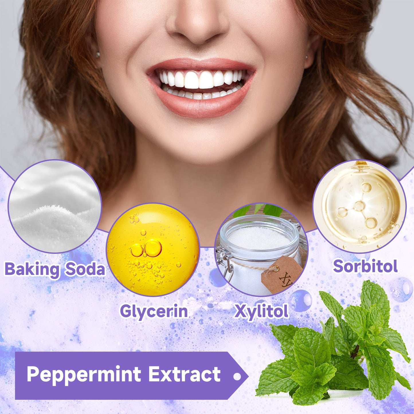 Jaysuing Purple Tooth Whitening Toothpaste