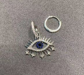 "My Eye's on YOU" Hoop Earrings