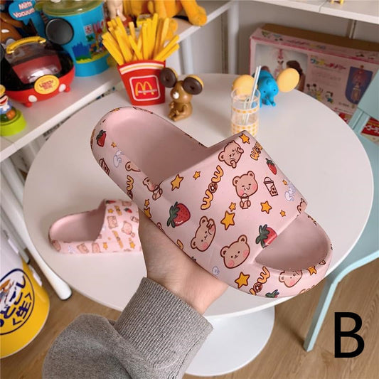Cute Thick-Soled Girls' Beach Sandals and Slippers
