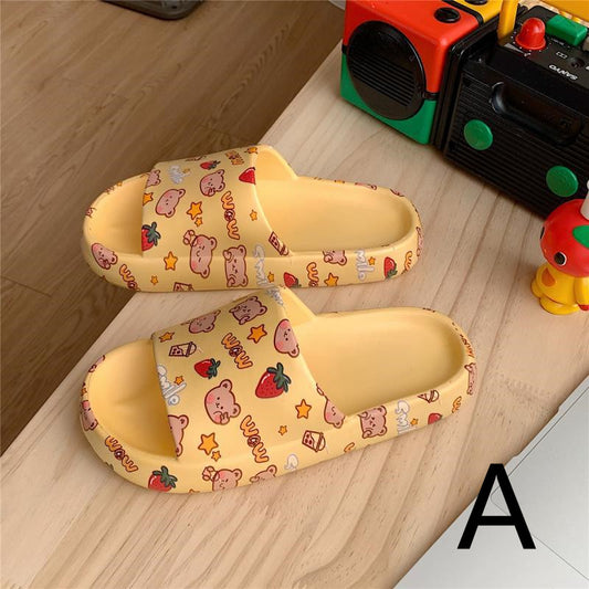Cute Thick-Soled Girls' Beach Sandals and Slippers