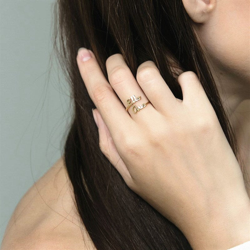 Personalized Custom Name Ring