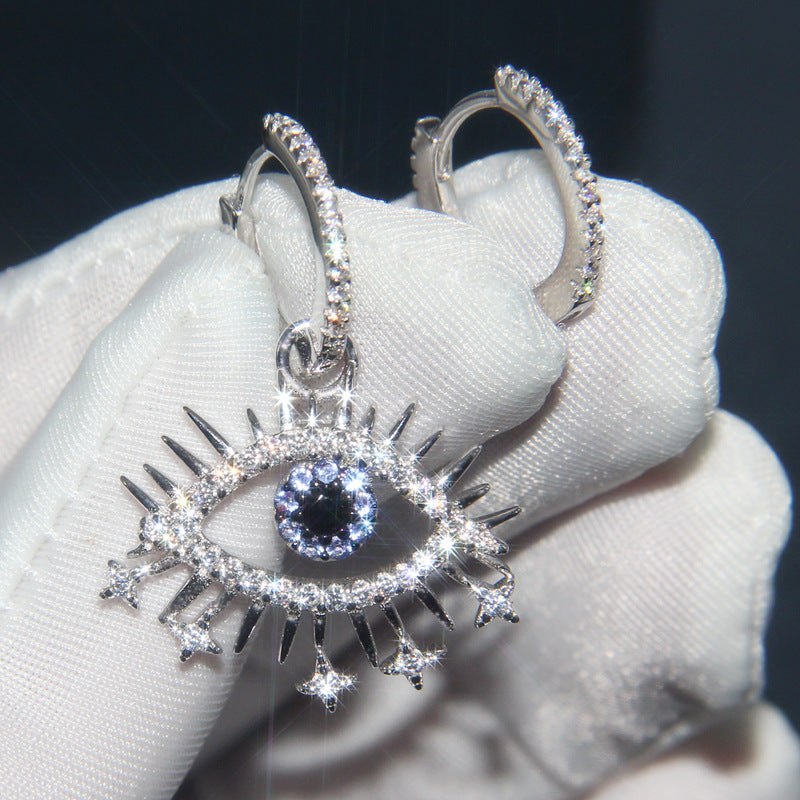 "My Eye's on YOU" Hoop Earrings