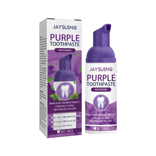 Jaysuing Purple Tooth Whitening Toothpaste