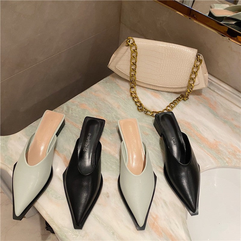 'I Mean Business' Pointed Heels