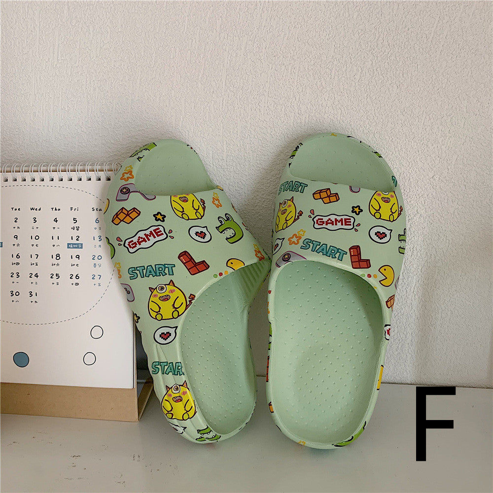 Cute Thick-Soled Girls' Beach Sandals and Slippers