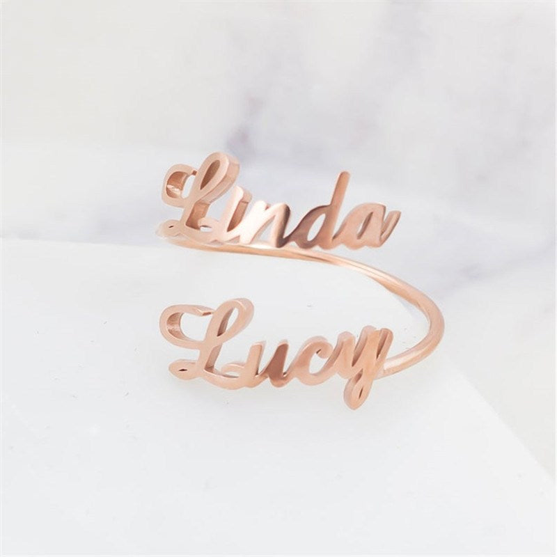 Personalized Custom Name Ring