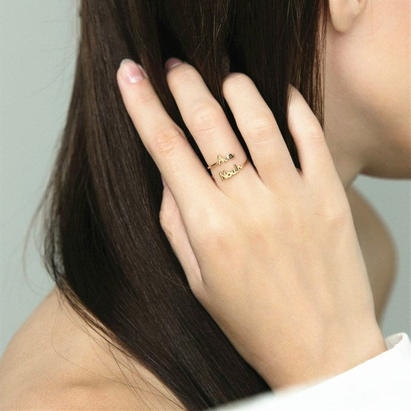 Personalized Custom Name Ring